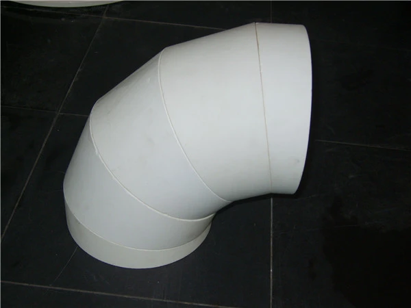 Curva in allumina ceramica