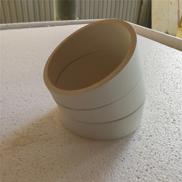 Gomito in ceramica allumina resistente all'usura